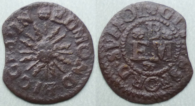 Glemsford, Edmond Bigges farthing token